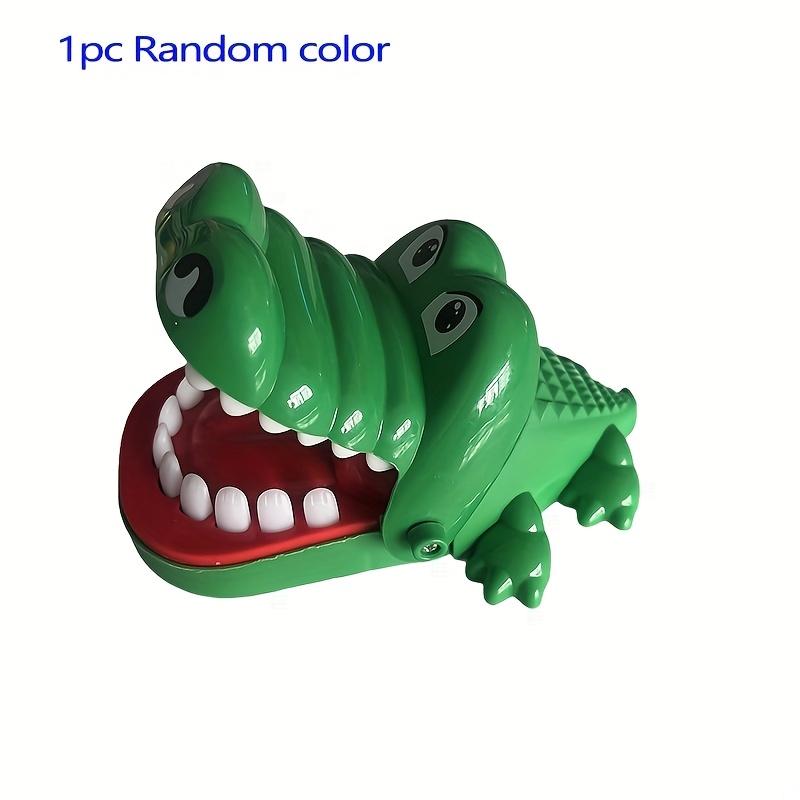 Interactive Crocodile Finger Bite Toy - Interactive Party Tabletop Game Toy, Suitable for Multiple Players - Pull-String Game for Children 3 and Up, Perfect Party Gift Cat Ear Plushie Mystery Box Mini Suction Cup Basketball Hoop