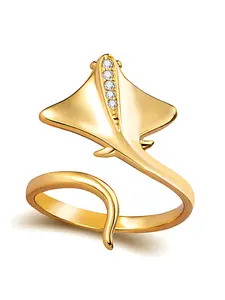 Devil Fish Ring for Women, S925 Pure Silver, New Fashion Trend, Simple and Stylish, Individual Cold Style, Open Ring, All Seasons