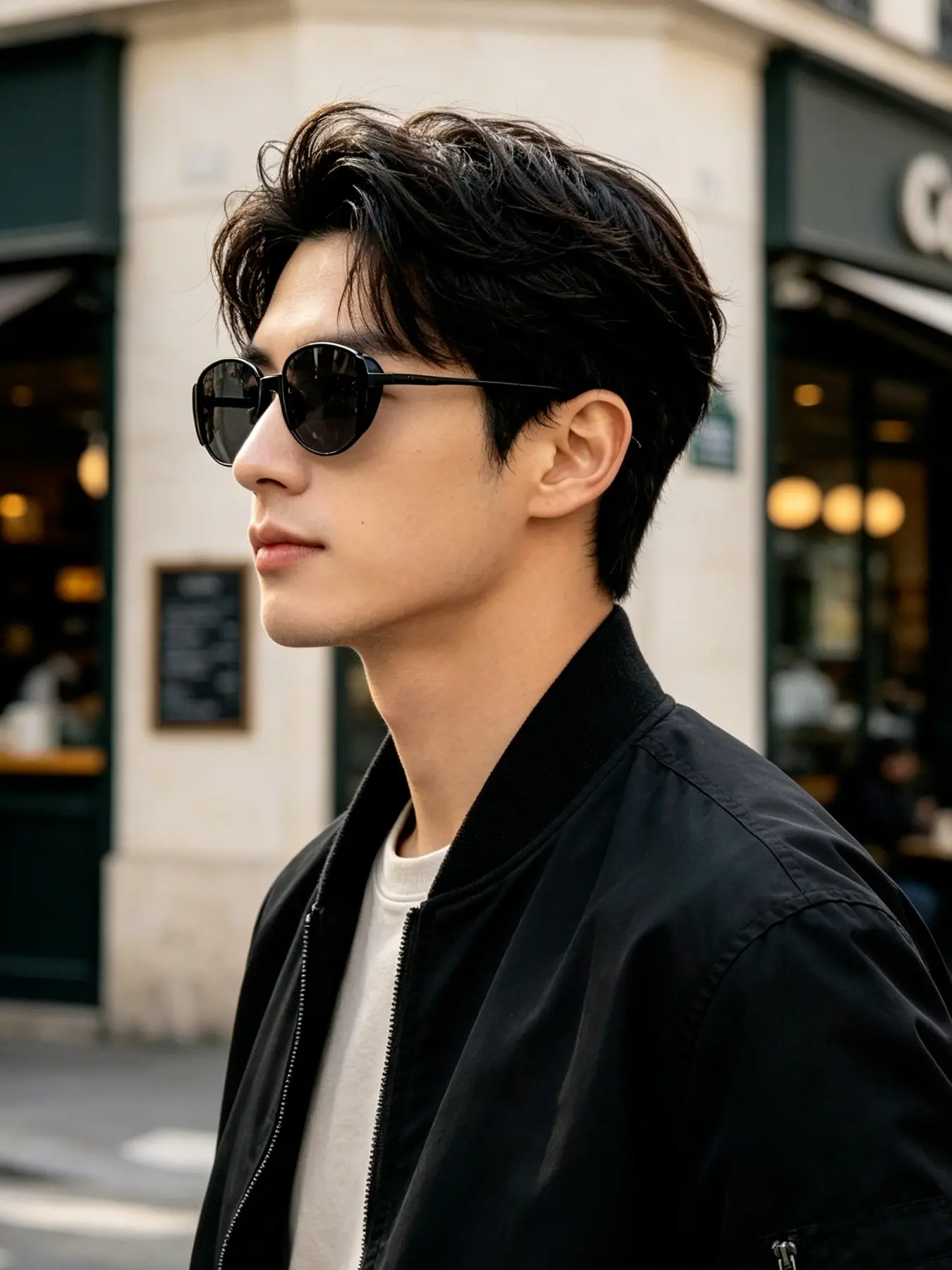 New Modern Retro High-End Narrow Frame Small Sunglasses, Oval Face Slimming, Unisex Fashion Accessory, Versatile Decorative Sunglasses