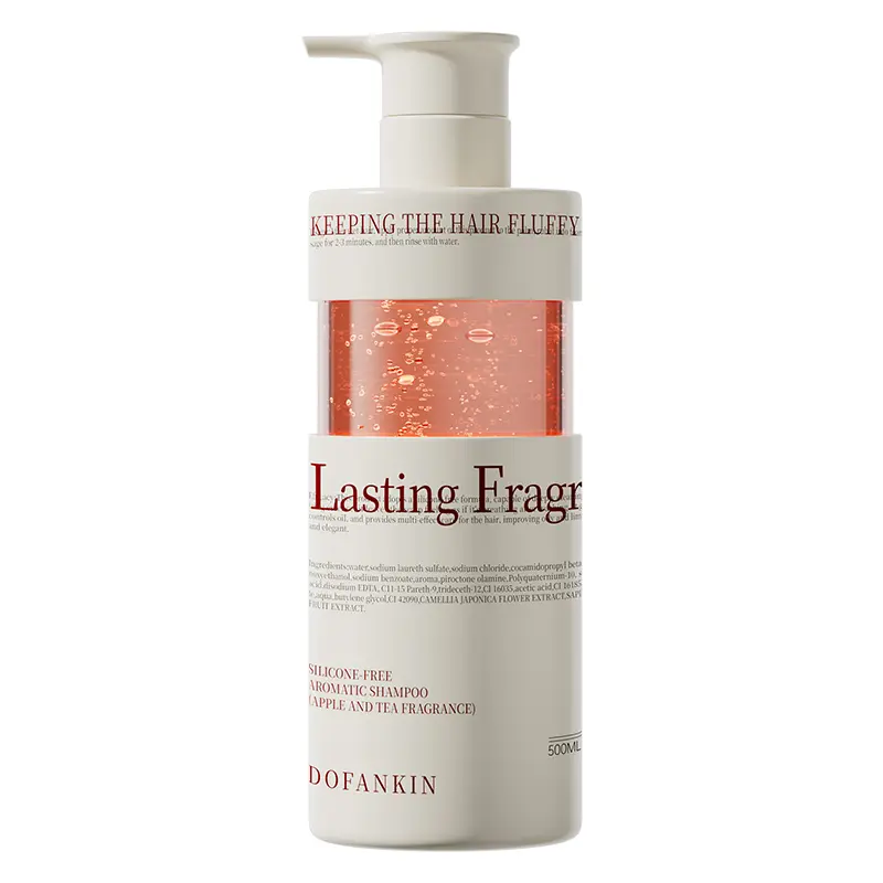 Shampoo for oil control, volumizing, anti-dandruff, long-lasting fragrance, creamy gel formula that leaves hair fine, soft, and voluminous; suitable for both men and women; genuine product