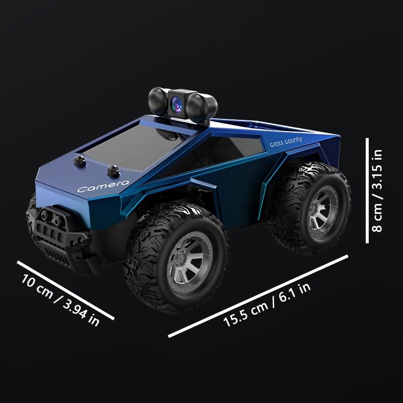 1:28 Camera Remote Control Car |     Controllable via mobile app, real-time image transmission from the roof camera, LED roof light