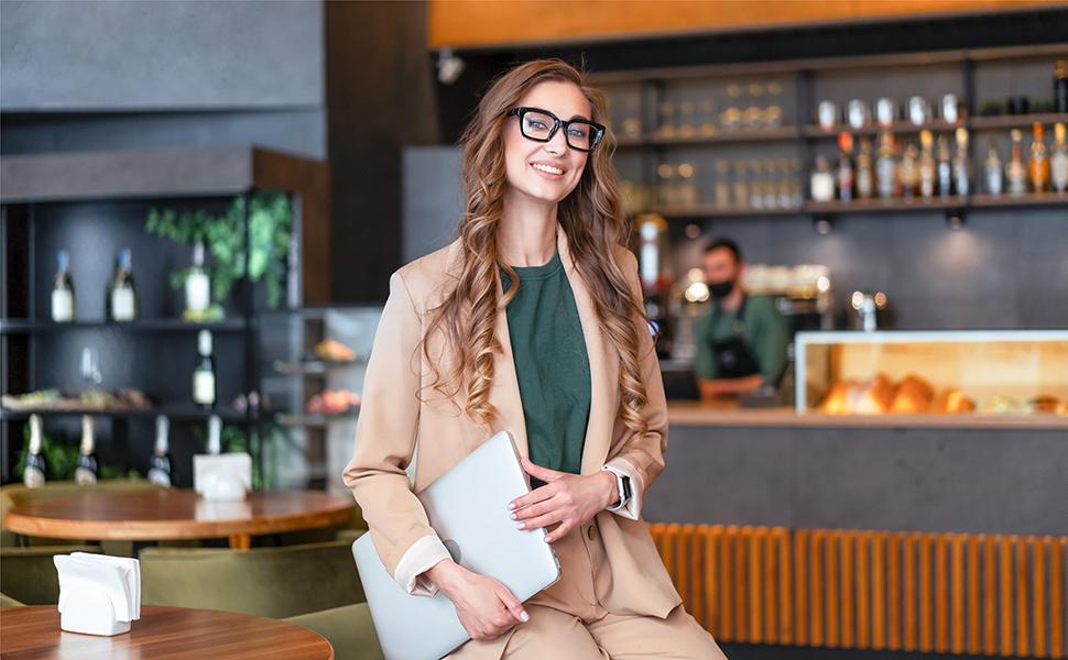 3 Pack Reading Glasses Blue Light Blocking Stylish Cat Eye Computer Readers Anti Eyestrain & Glare for Women