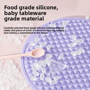 Acupressure plate, oval silicone, double-sided can be stepped on, jogging in place, special oversized plantar active plantar pad massage pad