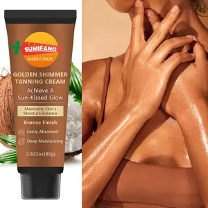 80g Bronzing Balm, Natural Sun-Kissed Glow, Bronze Effect, Easy Absorption, No Sun Needed, Healthy Tan, Warm Skin Tone
