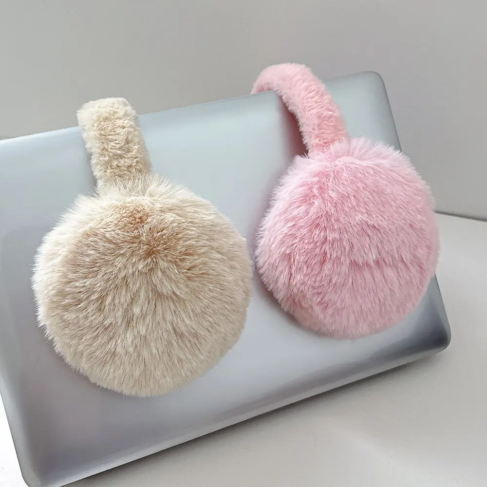 Faux Rabbit Fur Cross Knotted Earmuff Headband Warm Plush Hair Hoop Women Autumn Winter Cold Weather Ear Warmer Faux Rabbit Fur Cross Knotted Earmuff Headband Warm Plush Hair Hoop Women Autumn Winter Cold Weather Ear Warmer
