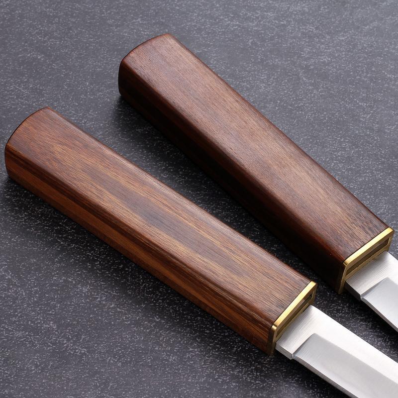 2-in-1 twin knife, two knife combination, portable outdoor camping knife, gift box packaging, men's gift