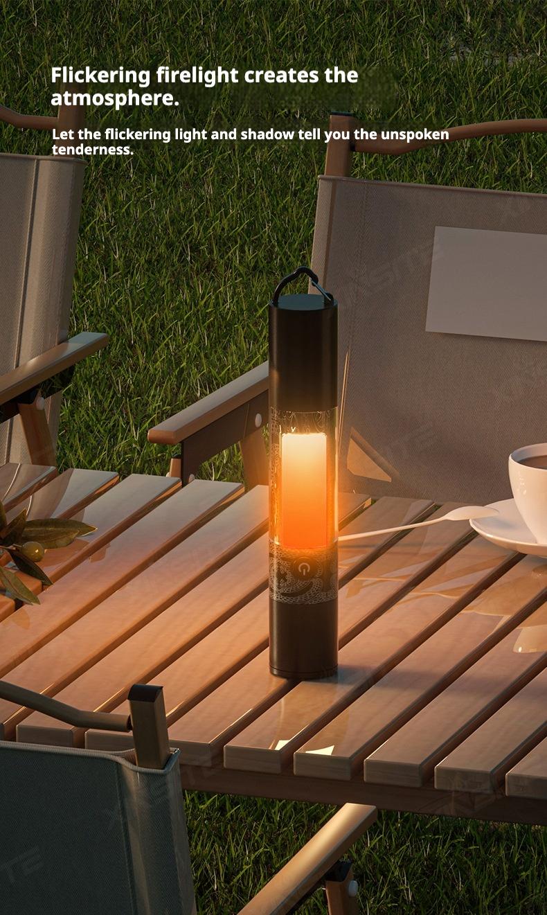 fast  shipping  items LED Bright Lanterns Multifunctional Outdoor Flashlight, Car Emergency Window Breaker and Cutter, 15 Lighting Modes, Side Magnet, Rechargeable Retractable Flashlight for ,Camping, Emergency and Halloween Gift light pocket biking bicyc