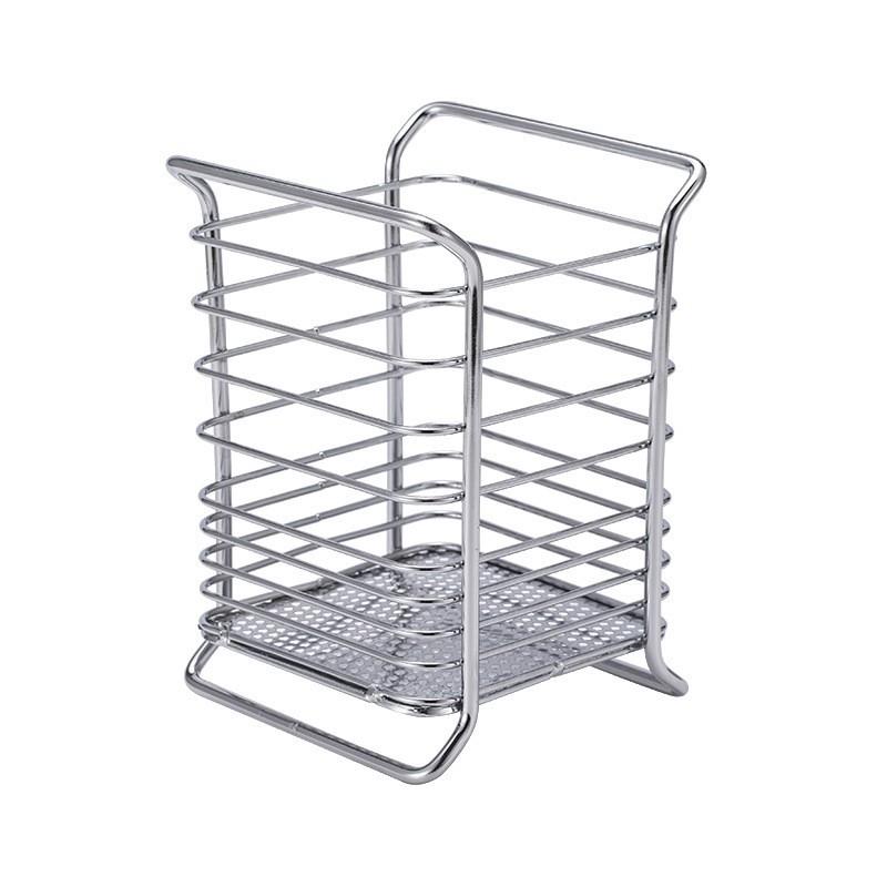 Countertop Storage Rack for Home Kitchen Tableware Creative Square Draining Chopstick Holder Knife and Fork Organizer Round Cage jewery transparent plastic box Mini Portable Jewelry Large Yellow Bin with Lid organization shoe cabinet fridge Compact USB