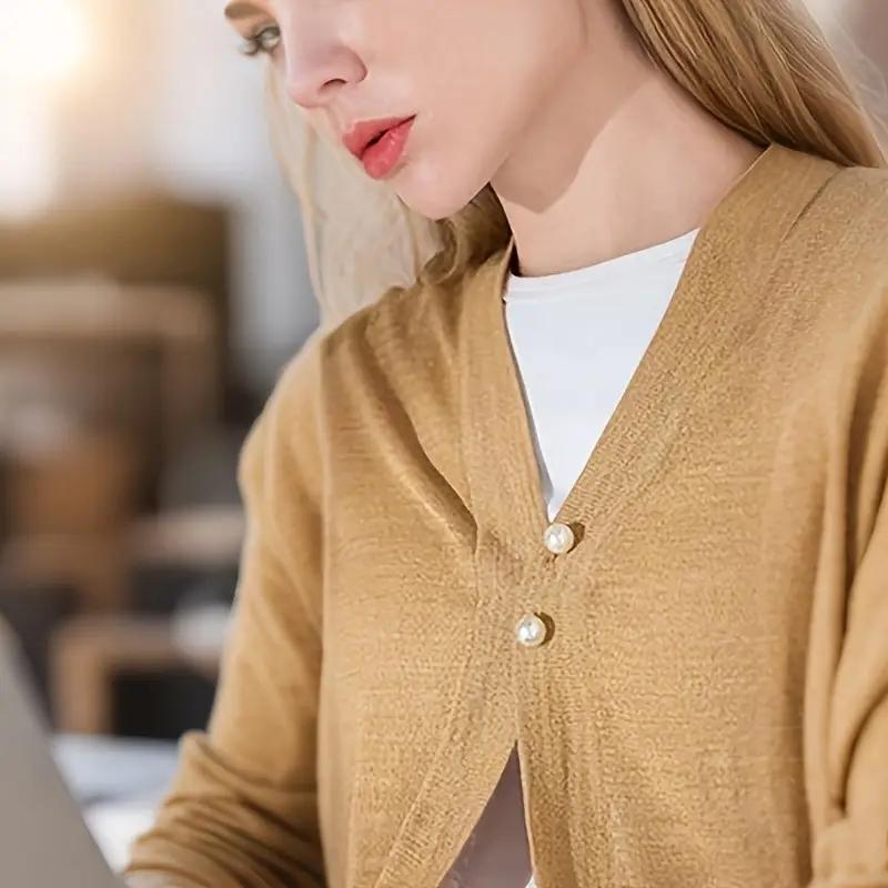 20pcs Pearl Pins, Adjustable Multi-Functional, Non-Slip Safety Pins, Waist Cinch, Neck Adjustment, Scarf Holder, Fashion Accessories, Dress Shirt Decor