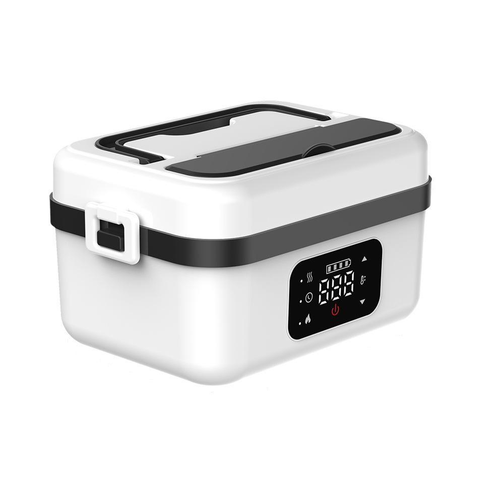 Self-Heating Lunch Box, Rechargeable Portable Food Heater, Cordless Heated Lunchbox, Easy & Convenient for Meal Prep, Thermal Lunch Boxes Ideal for Office, Travel, Car, Picnic & Outdoor Use #GLOBAL PICKS