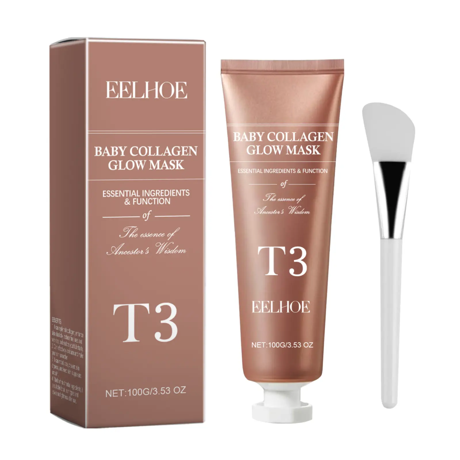 Eelhoe Collagen Peel Peel Mask, Moisturizes, Hydrates, Moisturizes, Anti-Wrinkle And Brightening Skin Peel Mask