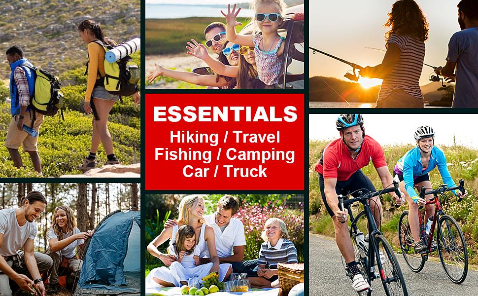 Survival Kits, Survival Gear and Equipment 116-in-1, Emergency Kit with First Aid Kit, Tactical Pen, Fishing Kit, Headlamp for Camping, Hiking, Hunting, Gift for Mens