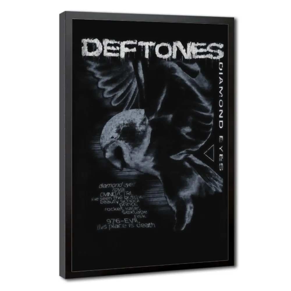 Deftones 'Diamond Eyes' Poster – Y2K Grunge Shoegaze Wall Art, Rock Band Room Decor, Vintage Music Collector’s Gift, Alternative Aesthetic Print