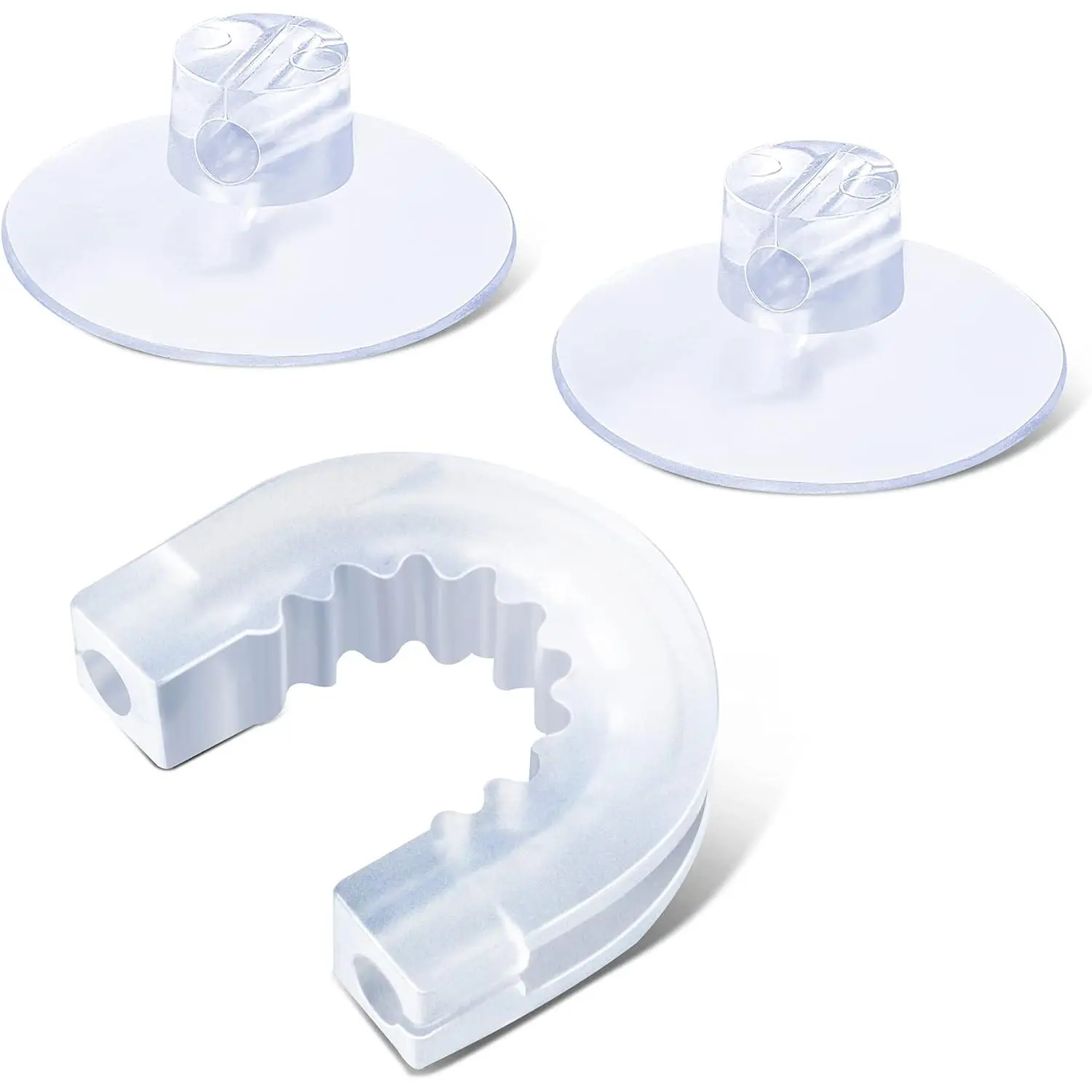 Bathroom Shower Caddy Connector Sucker with 2pcs Professional Strength Large Suction Cups, Easy to Attach, Replacement Suction Cups Compatible with Zenna Home, Simple Houseware, Multipurpose