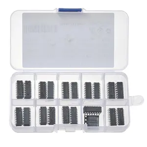 40pcs 20 Types CMOS Including: CD4001 CD4011 CD4013 CD4017 CD4028 CD4049 CD4050 CD4051 CD4052 CD4053 CD4060 CD4066 CD4069 CD4071 CD4081 CD4093 CD4094 CD40106 CD4511 CD4541