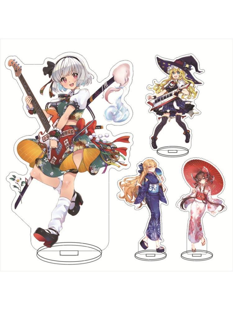 Charm Anime Fans Gifts Touhou Project 16cm Acrylic HD Figure Stand Model Kirisame Desk Decoration Collection Plate Series About