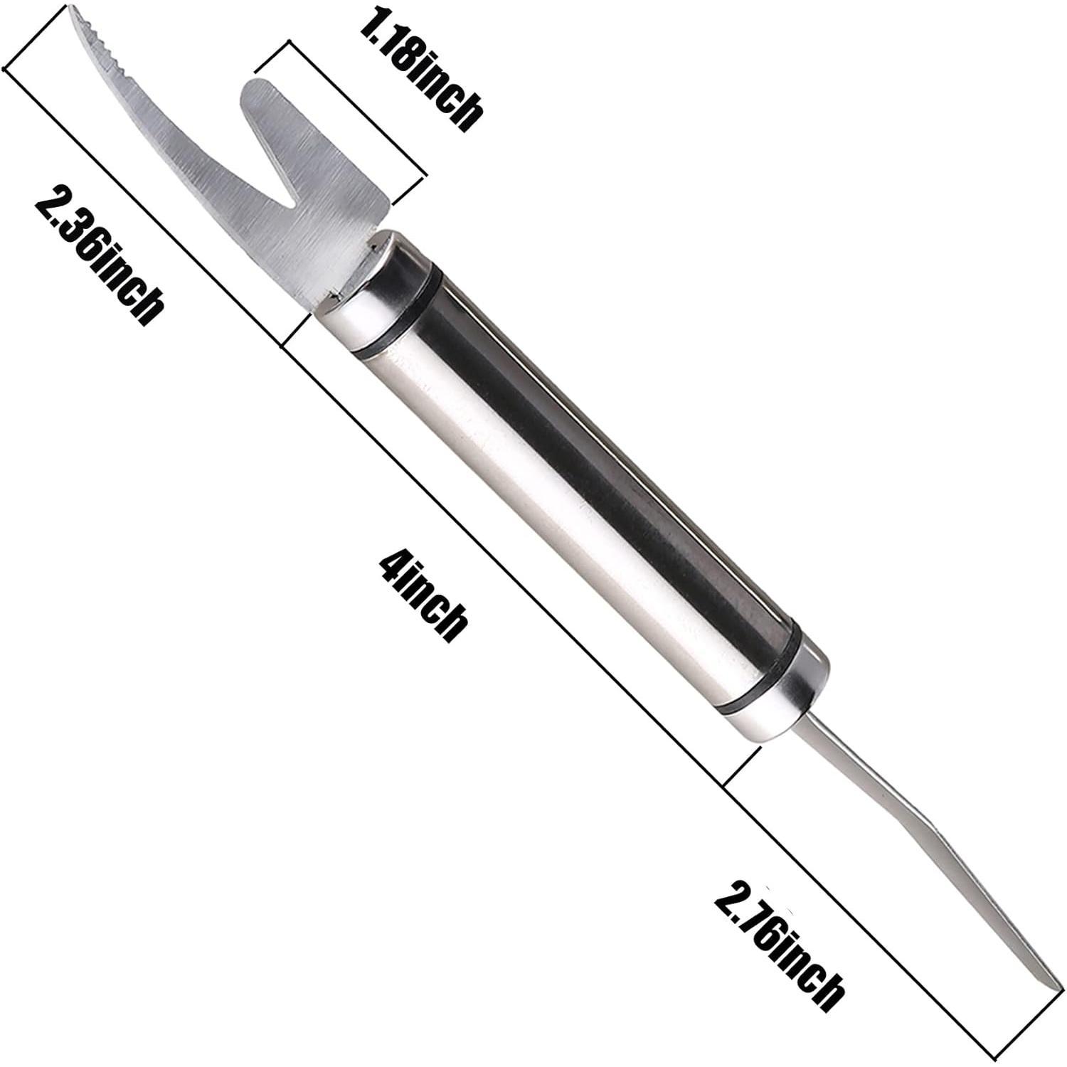 3 count Multifunctional Shrimp Peeler, 5 In 1 Multifunctional Shrimp Line Fish Maw ,Shrimp Deveiner Tool Shrimp Cleaner