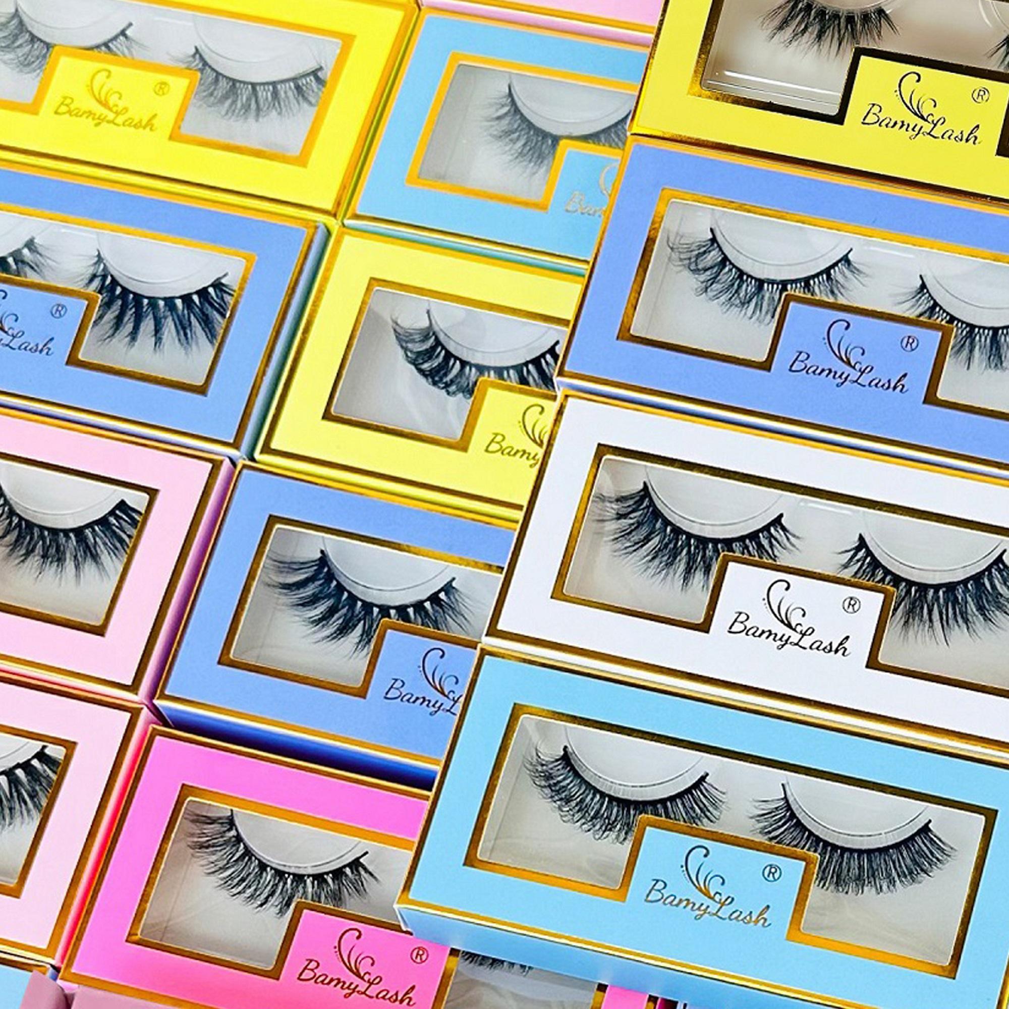 Natural & Medium False Eyelashes, 30 Pairs/60 Pairs Curling False Eyelashes, Reusable Eye Makeup Products for Women