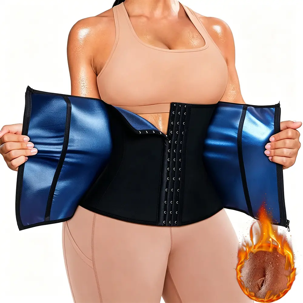 Women's Elastic Neoprene Waist Belt - Breathable Exercise Waistband, Abdominal Workout Shapewear Top with Compression, Body Contouring Athletic Accessory for Gym Fitness, Shapewear For Women, Tummy Trimmer, Abdominal Shapewear Tops