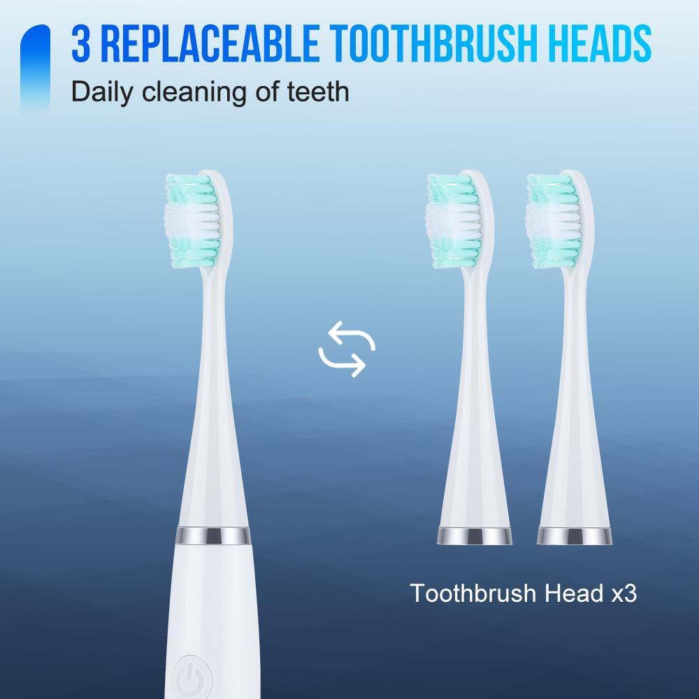 6 in 1 Electric Toothbrush, 1 Box Rechargeable Toothbrush & Accessories, Oral Irrigator, Teeth Cleaner, Personal Oral Care Appliance for Adults