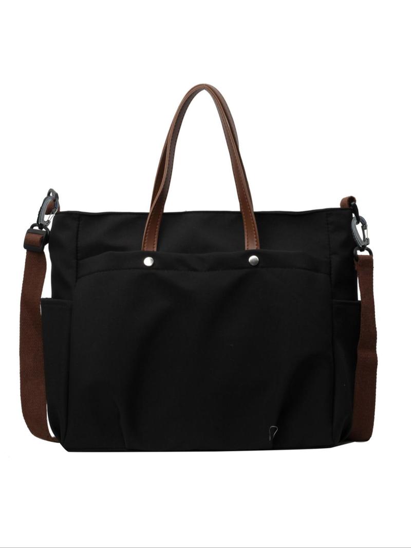 Large Capacity Minimalist Shoulder Bag, Casual Versatile Computer Crossbody Bag, All-match Tote Bag for Going Out, Dating, Shopping, Office, Class, Casual Messenger Bags