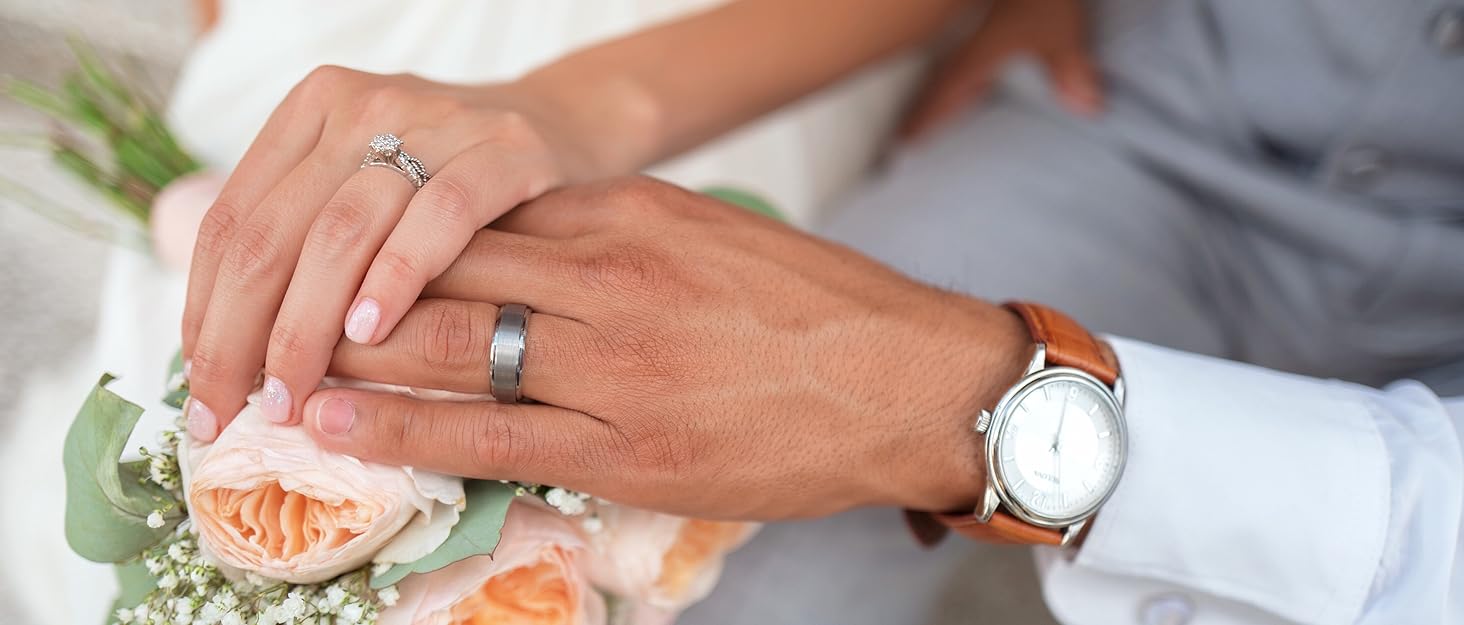 Trendy Anxiety Ring for Women Men Stainless Steel Spinner Rings Anxiety Fidget Band Rings Engagement Wedding Promise Rings Size 7-10 Trendy Anxiety Ring for Women Men Stainless Steel Spinner Rings Anxiety Fidget Band Rings Engagement Wedding Promise Rings Size 7-10