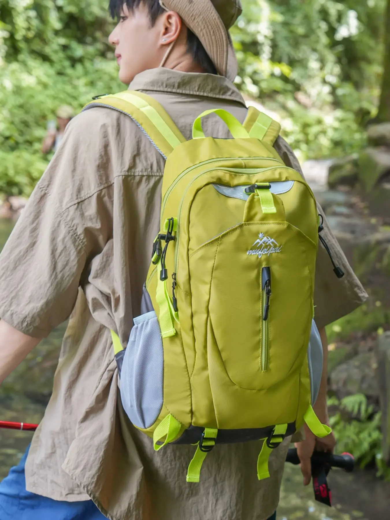 Versatile Large Capacity Outdoor Sports Bag, Casual Backpack for College Students, Waterproof Travel Hiking Climbing Backpack