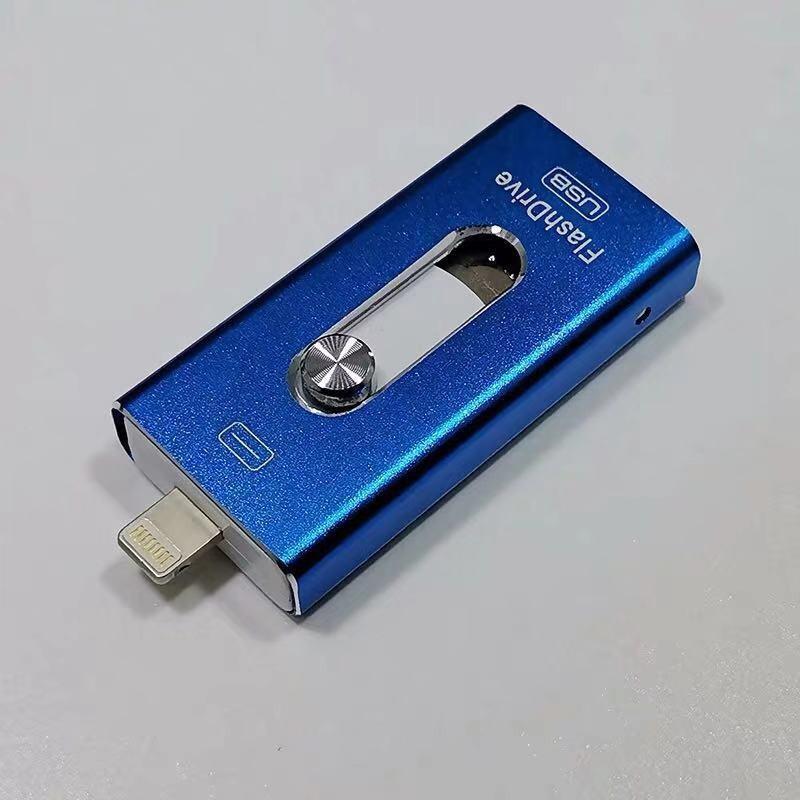 Multi-Function Metal USB Flash Drive 512GB 1TB 2TB, for iPhone Android Type-C Phone and Computer Multi-Function Metal USB Flash Drive 512GB 1TB 2TB, for iPhone Android Type-C Phone and Computer