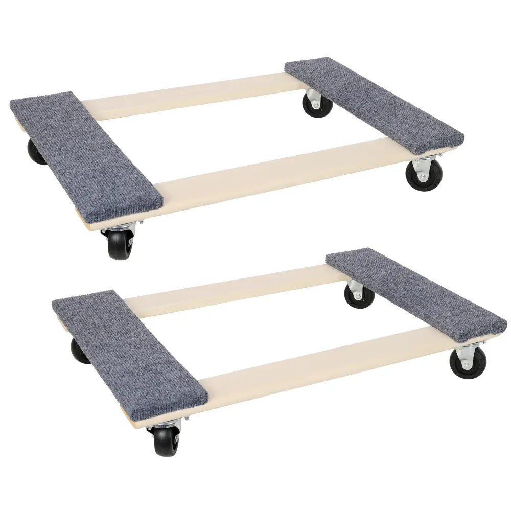 4-Pack RV Stabilizer Jacks, Heavy Duty Adjustable Screw Jack Stands, 3300 Lbs Each, 11" to 17" Height Range with Spare Nuts & Rubber Pads for Travel Trailer Camper RV Leveling Support