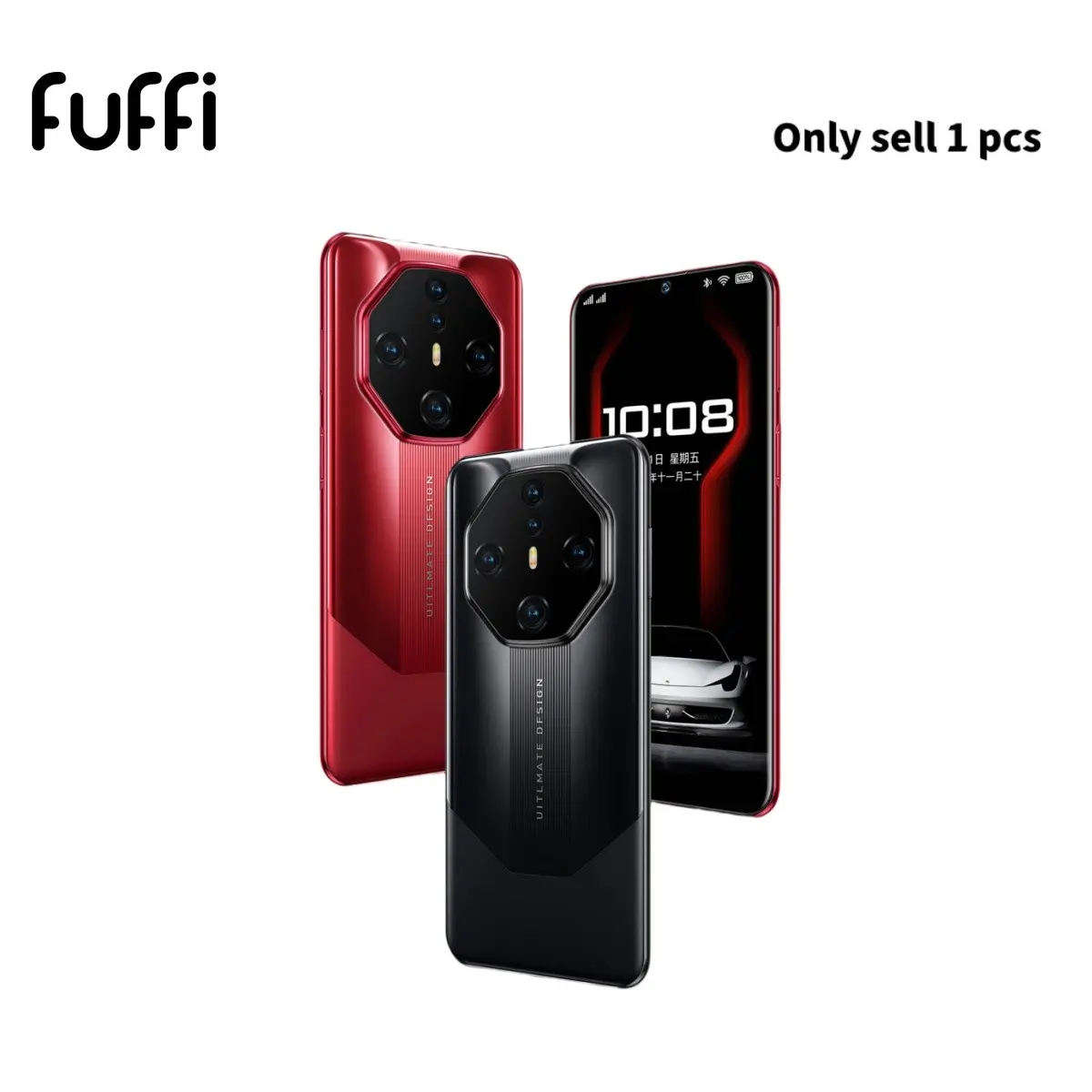Fuffi 6.53-Inch Smartphone, Cell Phone, 4g Network, 16mp Camera, 4000mah Battery, 4GB+128GB RAM, GPS, Dual Sim, Expandable Memory, Android Os