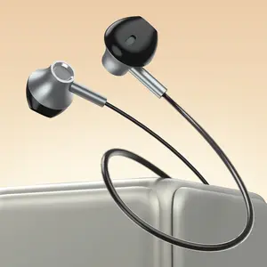 【Sendem】Fully Compatible Wired In-Ear Stereo Music Earphones with  Microphone for Calls, High Fidelity Stereo Sound for Music Listening