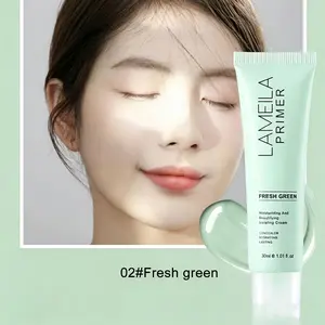Sheer Coverage Primer Cream Natural Matte BB Cream Long-Lasting Waterproof Facial Brightening Skin Tone Isolating BB Cream
