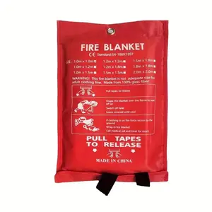 Fire Blanket, Fire Emergency Blanket, Flame Retardant Blanket, Emergency Survival Safety Cover, Suitable for Kitchens, Homes, Houses, Cars, Offices