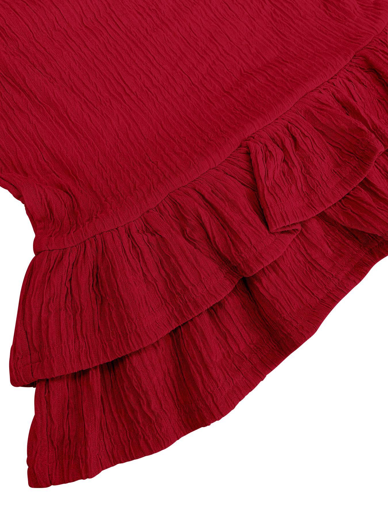 Aliling Christmas Dresses Elegant Sexy Backless Knot Midi Dress, Slim-Fitting Sleeveless Party Dress, All-Seasons Wearable Women's Fashion Apparel