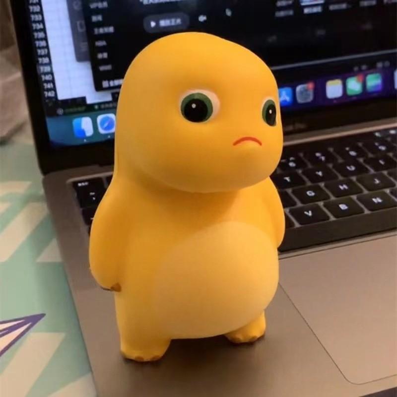 12cm Milk Dragon Slow-Rebound PU Foam Toy, Popular Online Stress-Relief Gadget, Stress-Relief Toy Wholesale, The First Choice For Small Milk Dragon Squeeze Gifts