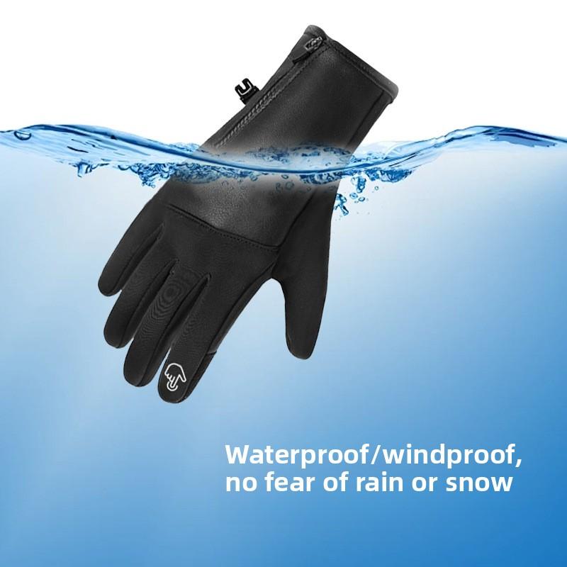 Electric Heated Gloves for Men & Women Rechargeable Winter Warming biker heating Gloves with Touchscreen finger Friendly Windproof for Outdoor Cycling Skiing Travel wind -proof Warm motorcycle weather plush Gloves sport daily work ski