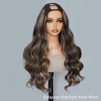 Balayage Highlight Body Wave