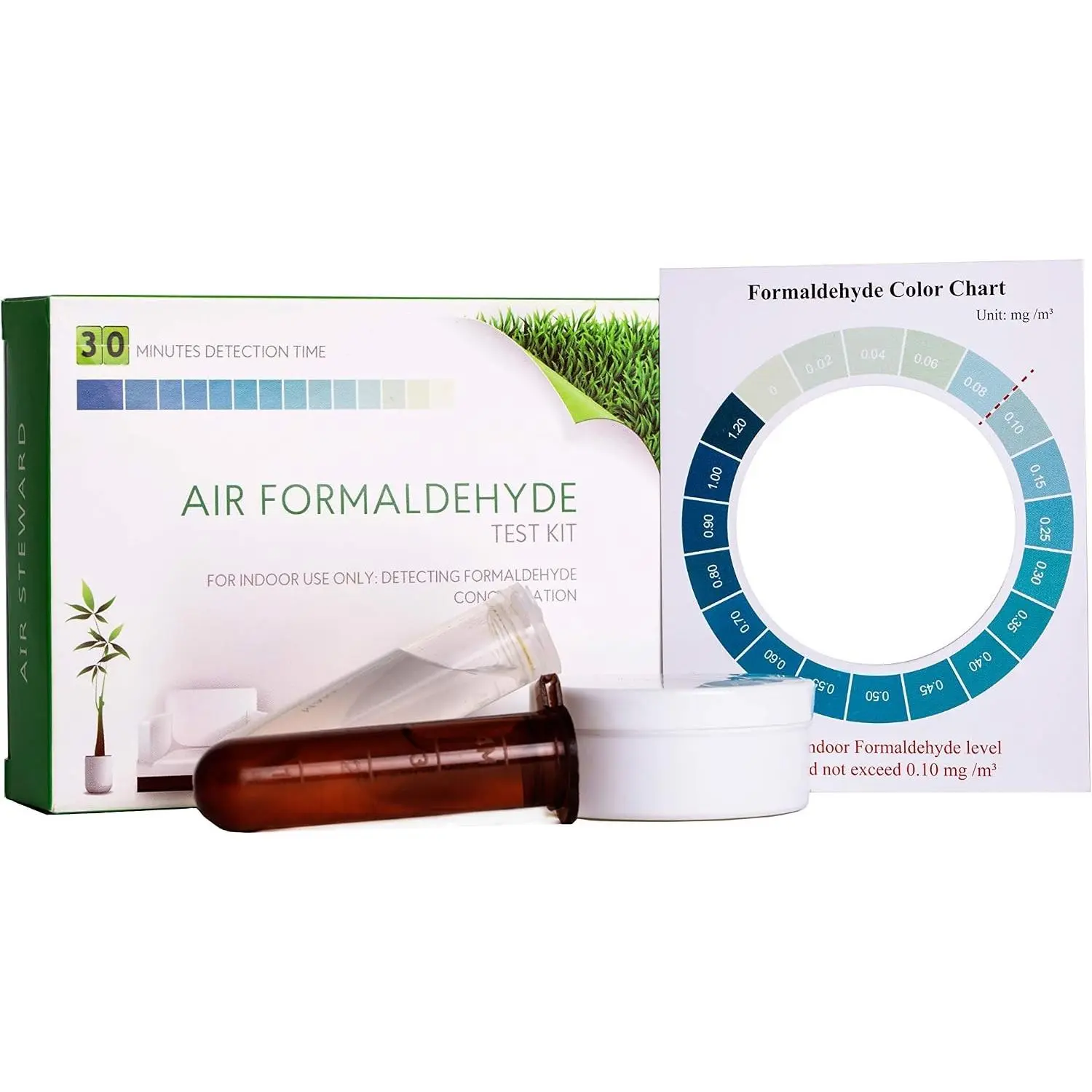 Formaldehyde Detector HCHO DIY Quality Tester Kit - Formaldehyde Air Tester - Know What's in The Air That Surrounds You