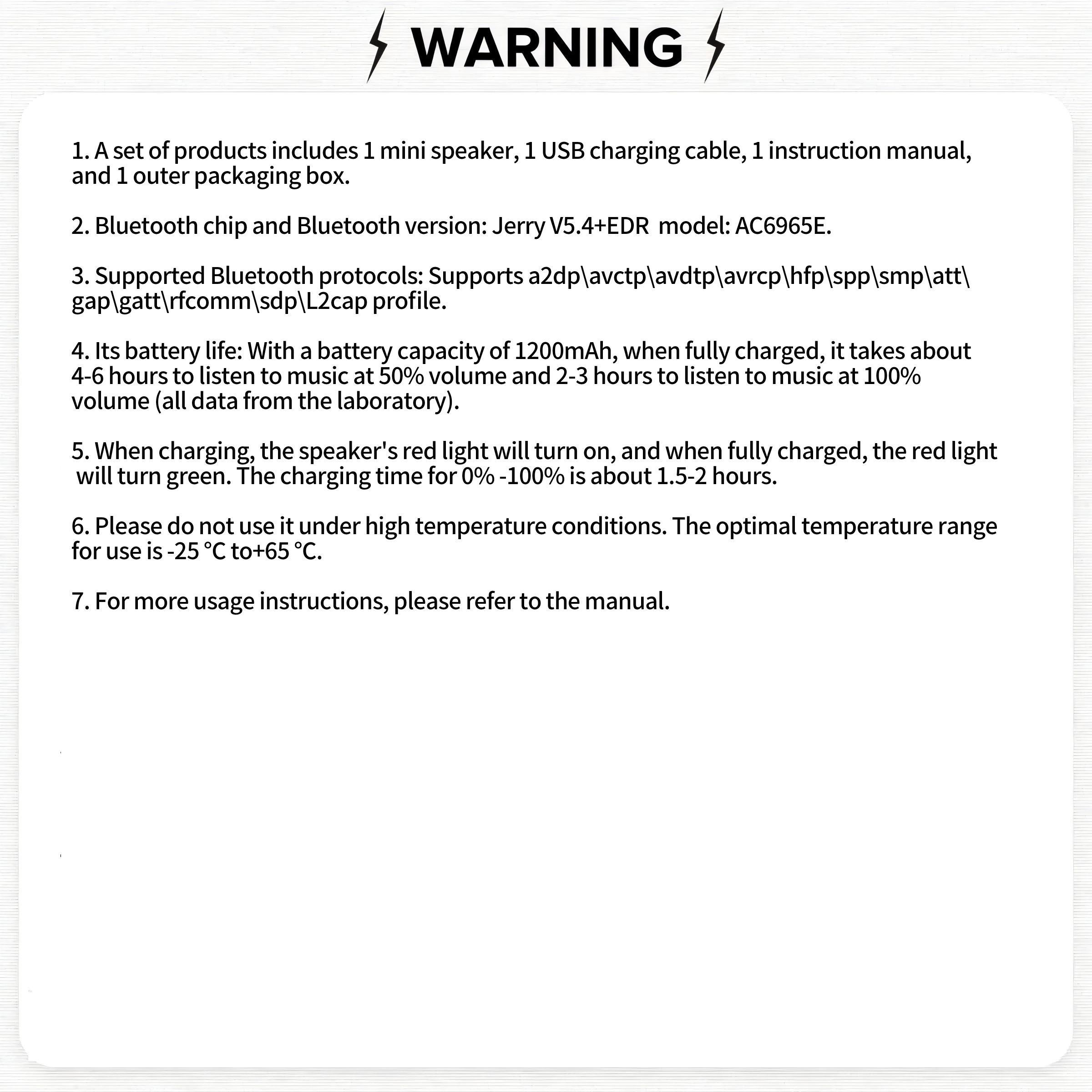 Mini Bluetooth Speaker with Touch Control 2.01 Inch LCD Screen, Volume Control, Clock Timer, Perfect Gift for Friends and Family