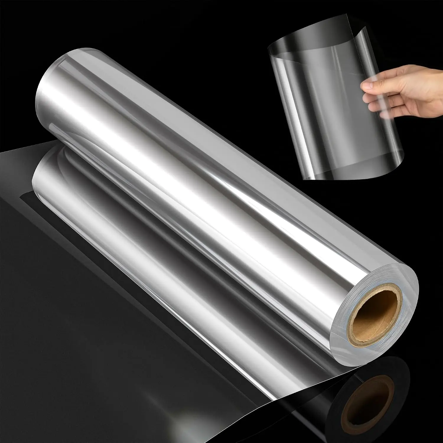 Acetate Sheets 3ft x 82ft 6 Mil Clear Acetate Roll | for Crafts Blank Stencil Sheets Transparency Mylar Roll Material