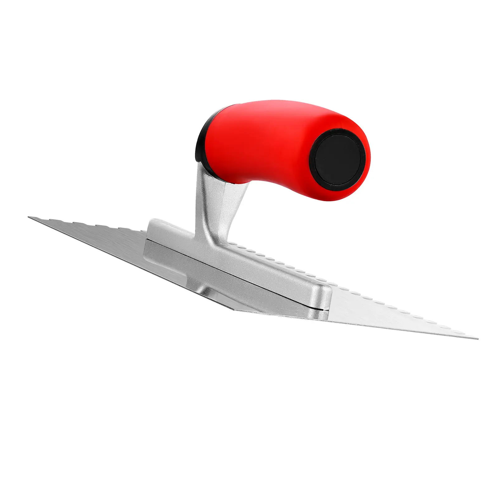 Tile Tools, Stainless Steel Squared Notch Tile and Flooring Trowel, Versatile Use