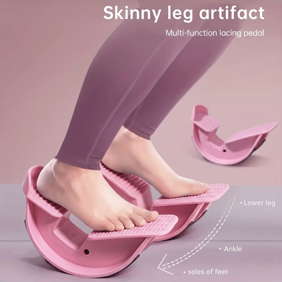 2PCS Foot Ankle Stretching Board, Multifunctional Foot Rest Trainer for Arch Flexibility, Calf Massage and Muscle Stretching, Yoga Fitness Exercise Equipment for Home Workout, Daily Foot Care and Training Accessory for Men and Women