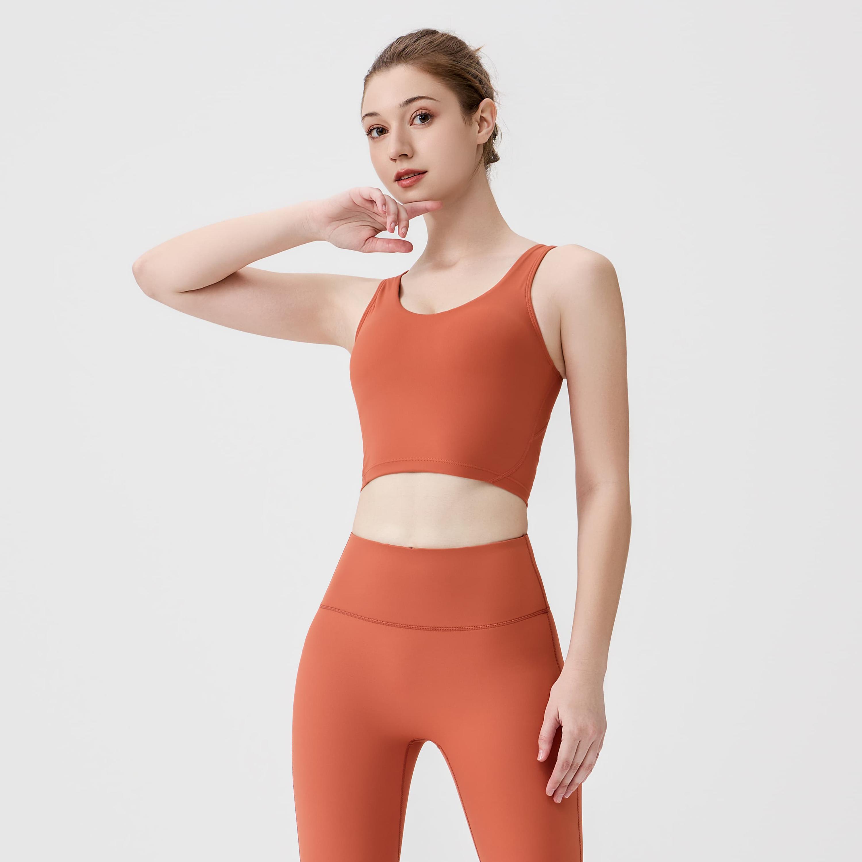 LULU Summer Collection: Sports U-Neck Tank Top. Made from breathable, lightweight, quick-drying fabric, its cloud-like breathability allows you to move freely during workouts.