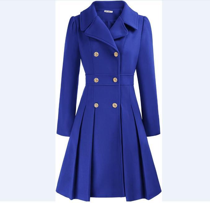 VVZ 2026 Spring New Arrival Women’s Simple Button-Up Long Coat – Classic Lapel Design with Pockets, Easy Everyday Outerwear for Autumn and Spring VVZ 2026 Spring New Arrival Women’s Simple Button-Up Long Coat – Classic Lapel Design with Pockets, Easy Everyday Outerwear for Autumn and Spring