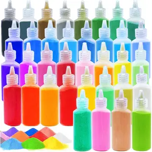 36 PCS Art Sand Kit, DIY Scenic Sand Painting & Wedding Decoration Bottlesfidget toys