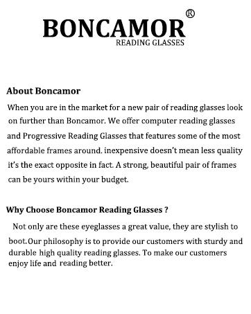 2 Pack Progressive Multifocus Reading Glasses Men and Women Computer Blue Light Blocking Anti Eyestrain Readers (Blue Brown, 1.75)