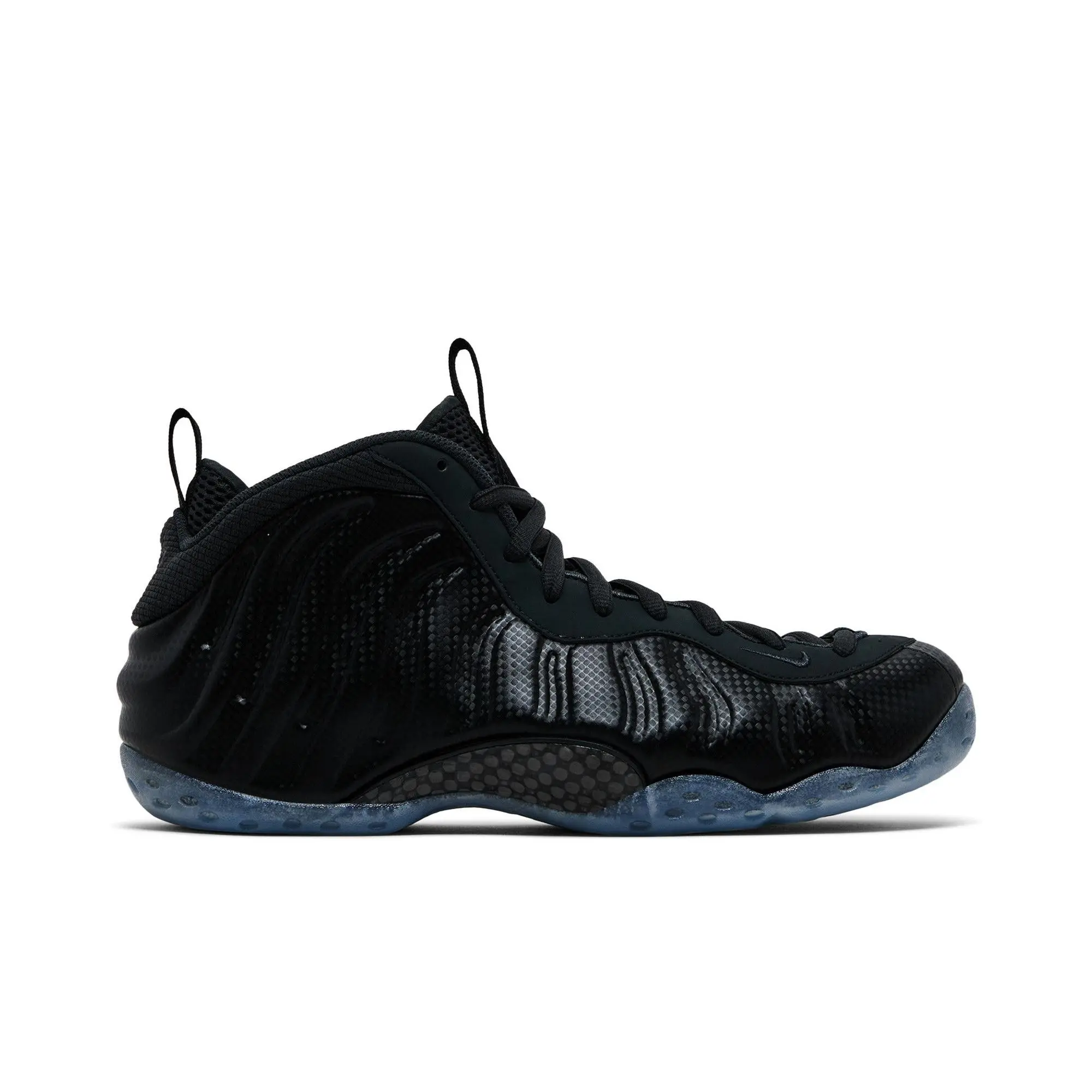Nike Air Foamposite One 'Carbon Fiber' (Unisex) Black/Black/Dark Smoke Grey retro basketball shoes HF2902 002
