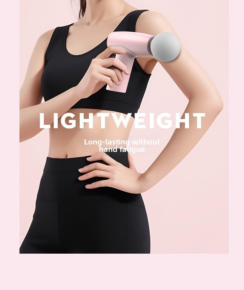 Mini fascia gun muscle massager, massage stick, vibration massage fascia device, mini fascia instrument