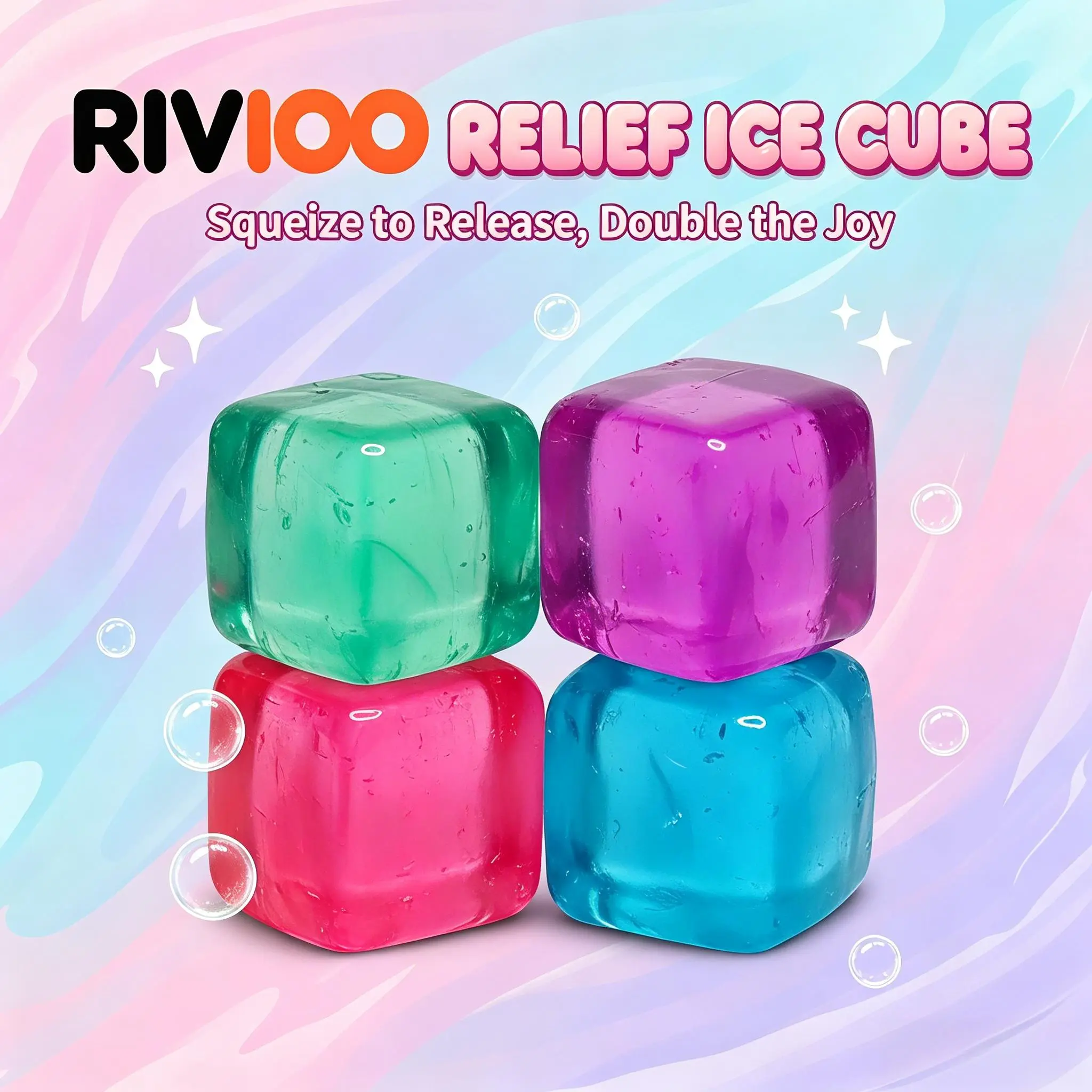 RIVIOOCoconut Oil Squishy,Cheese Squishy, Stress Relief Fidget Squeeze Toys