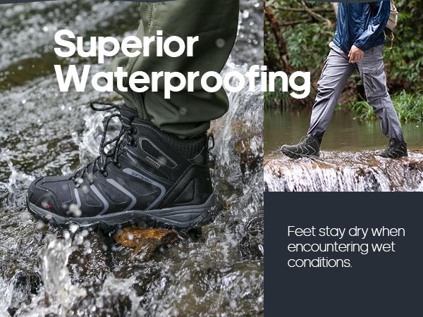 [Armadillo Series] Men's & Women's Waterproof Hiking & Walking Boots Trekking Shoes Outdoor Sneakers Mountain Sandals